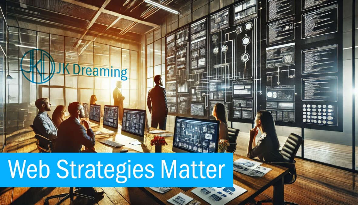 Creating a Web Strategy for Businesses and Making It Profitable feature image