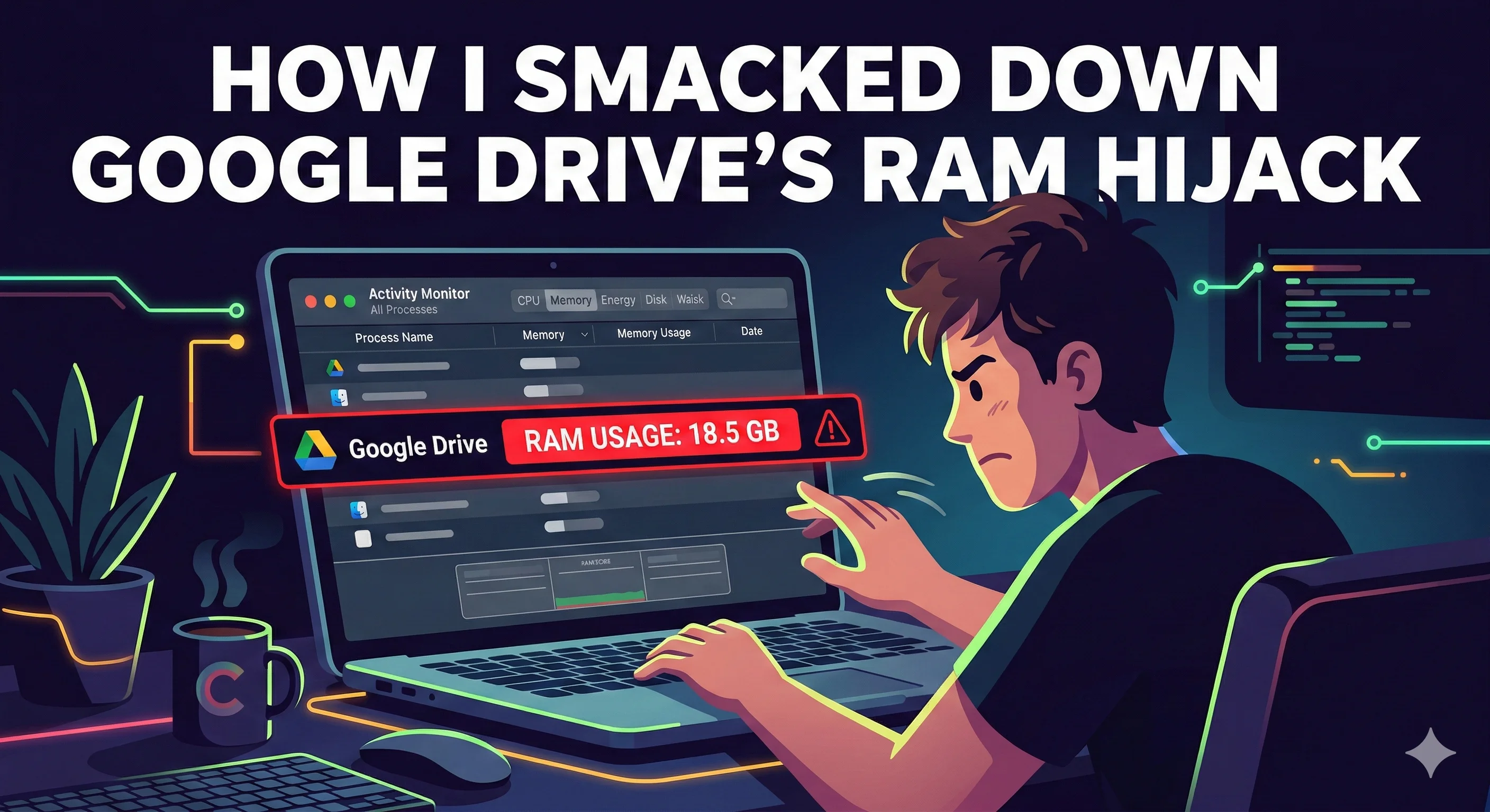 Google Drive Is Hijacking My Mac's RAM – Here's How I Smacked It Down feature image