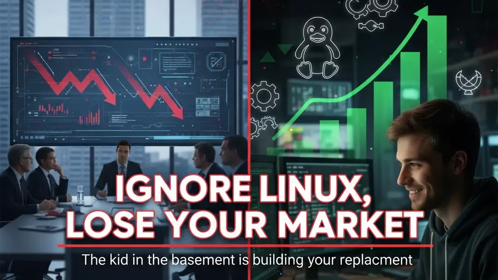 A Message for All Software Companies: Ignore Linux, Lose Your Market feature image