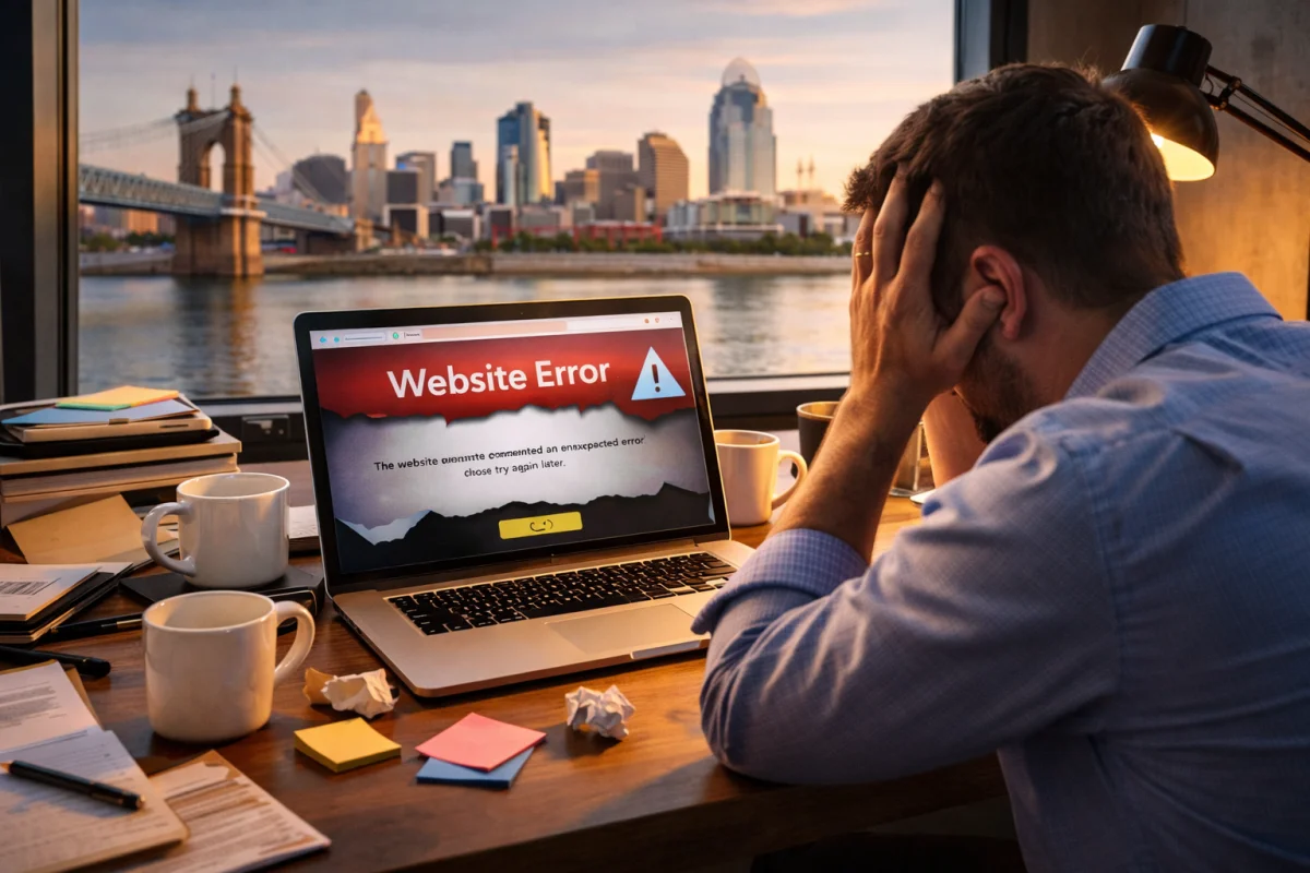 web design cincinnati ohio - common mistakes businesses make when choosing a web designer