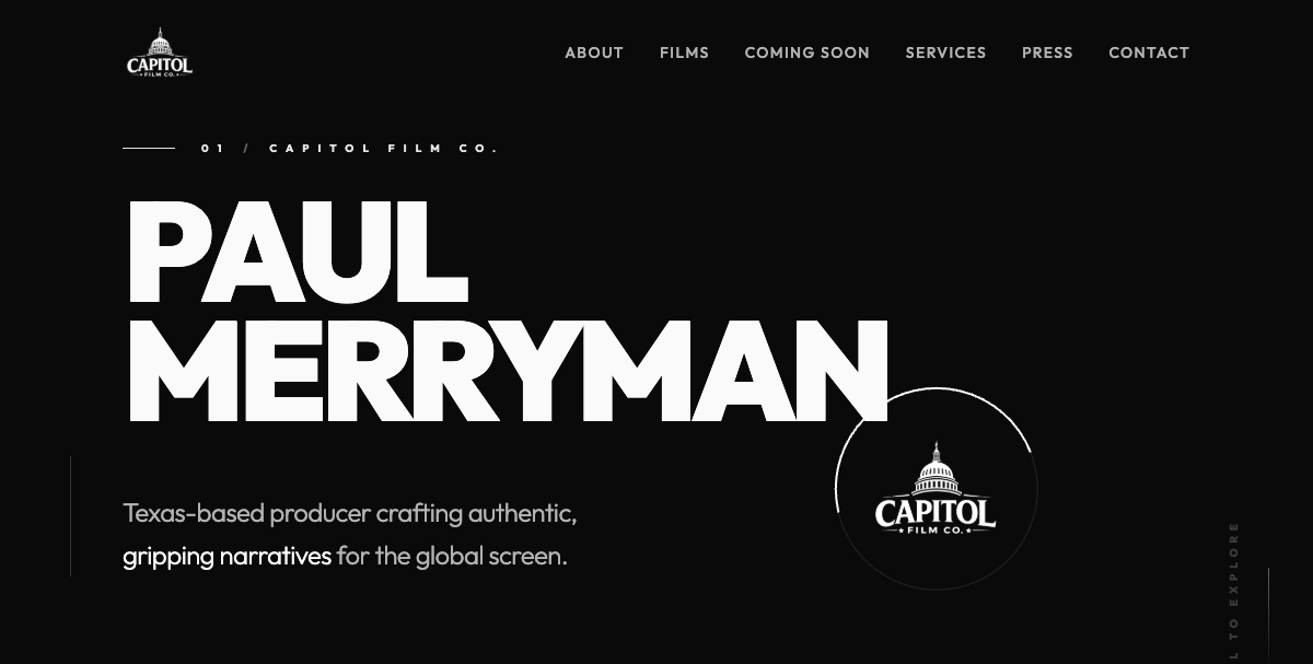 Paul Merriman homepage