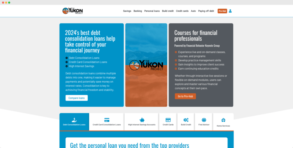 The yukon Project Front Page 2