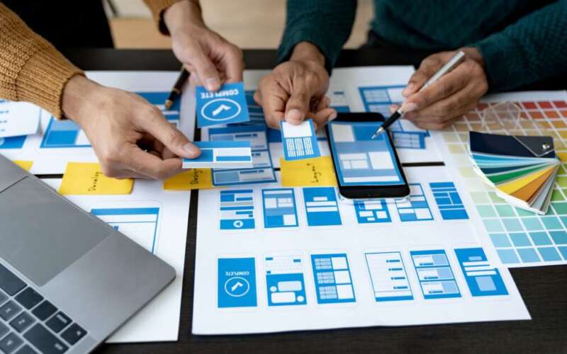 Creative Web, Graphic Designer, Tester team planning website ui xi app for mobile application develo